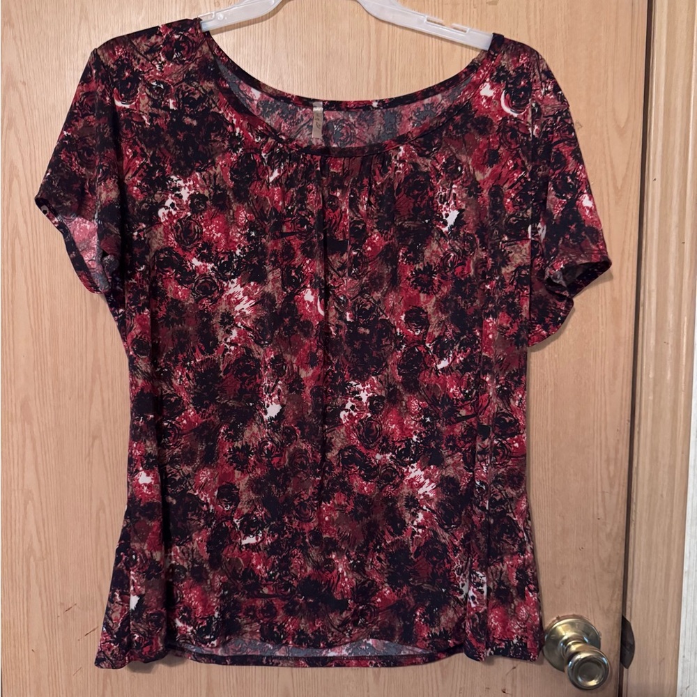 Floral Print Women's Top